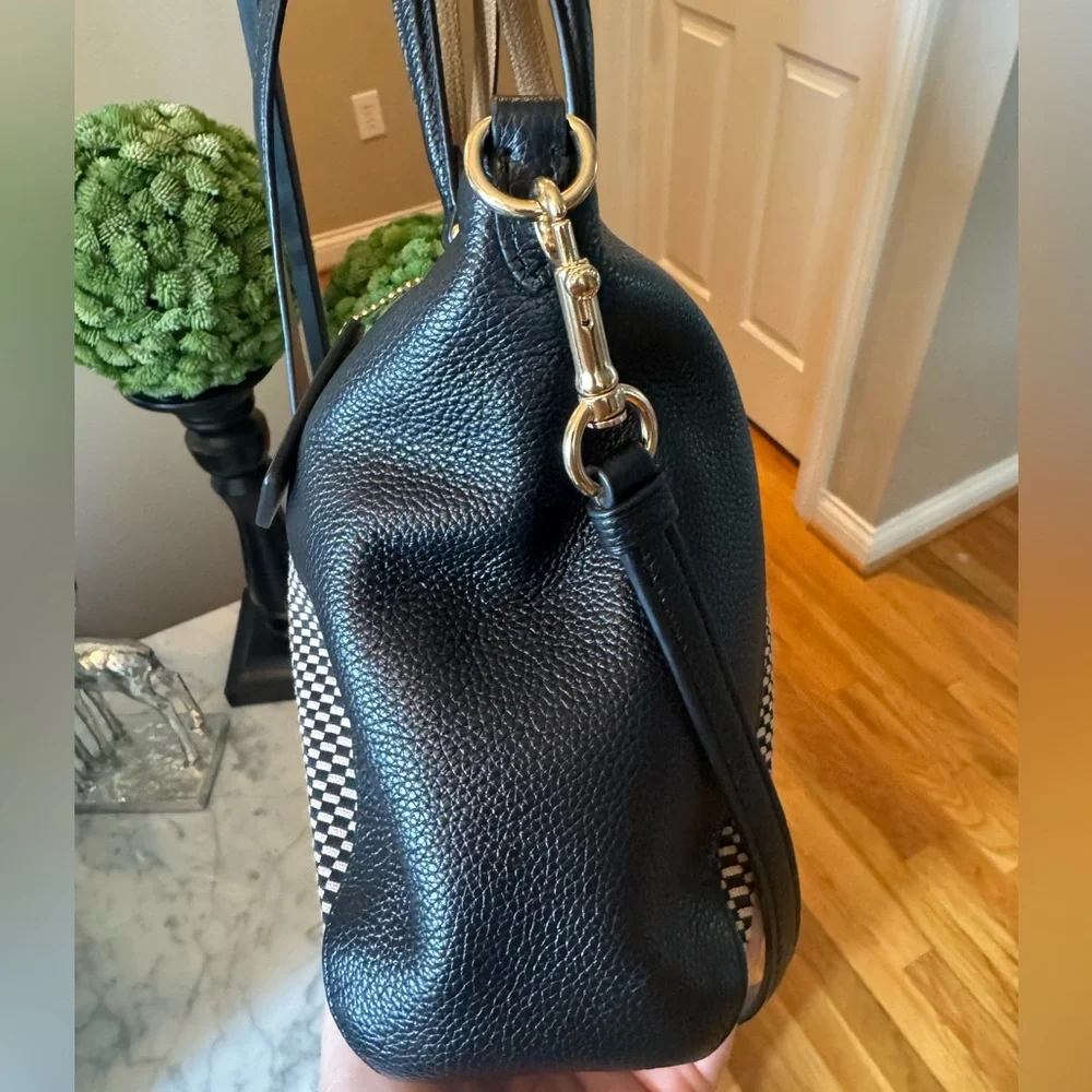 Coach - 2018 Legacy Jacquard Prairie Satchel w/Crossbody Strap EUC - Picture 6 of 9